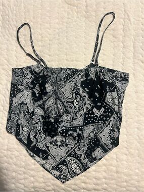 Wild Fable Tie Bandanna Tank